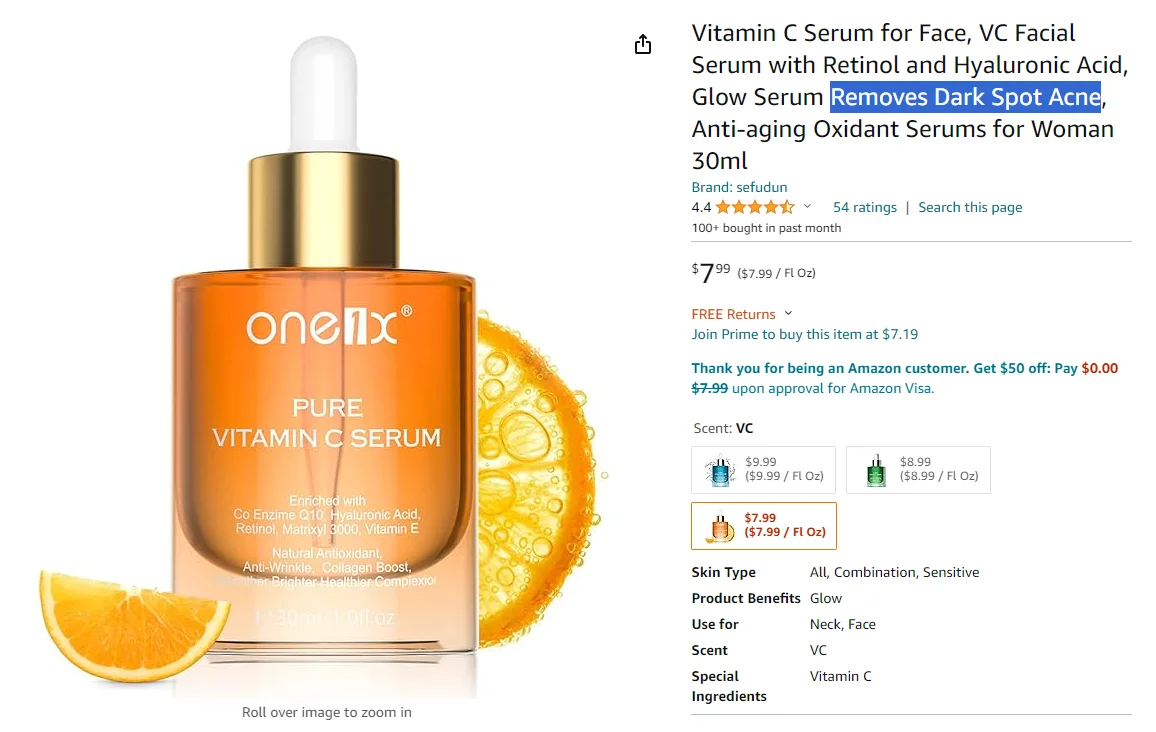 Removes Dark Spot Acne